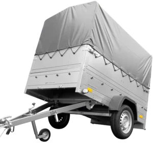 Kipper ungebremst Garden Trailer 200 KIPP mit zusätzlichen Bordwänden, Stützrad, Hochplane und Hochspriegel-Neu