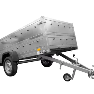 B Führerschein Anhänger Garden Trailer 264 KIPP mit Bordwandaufsatz und Stützrad-Neu