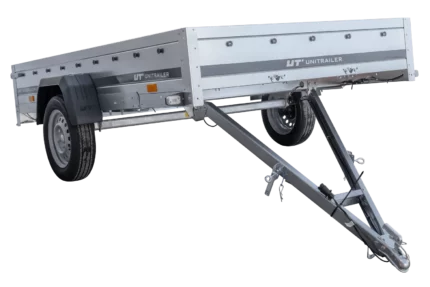 Einachsiger PKW-Anhänger 264×150 Unitrailer Garden Trailer 265 KIPP-Neu