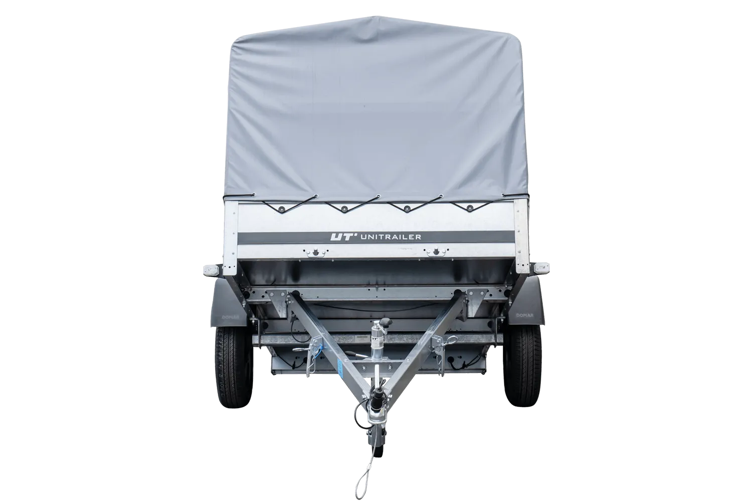 Anhänger Pkw 230×125 Garden Trailer 230 KIPP Unitrailer 750 kg mit Stützrad, Hochplane und Hochspriegel-Neu – Image 4